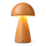 Portable Mushroom LED Night Light with Touch Control